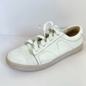 Vionic‎ Chantelle white leather sneaker gum sole Size 8.5 comfort